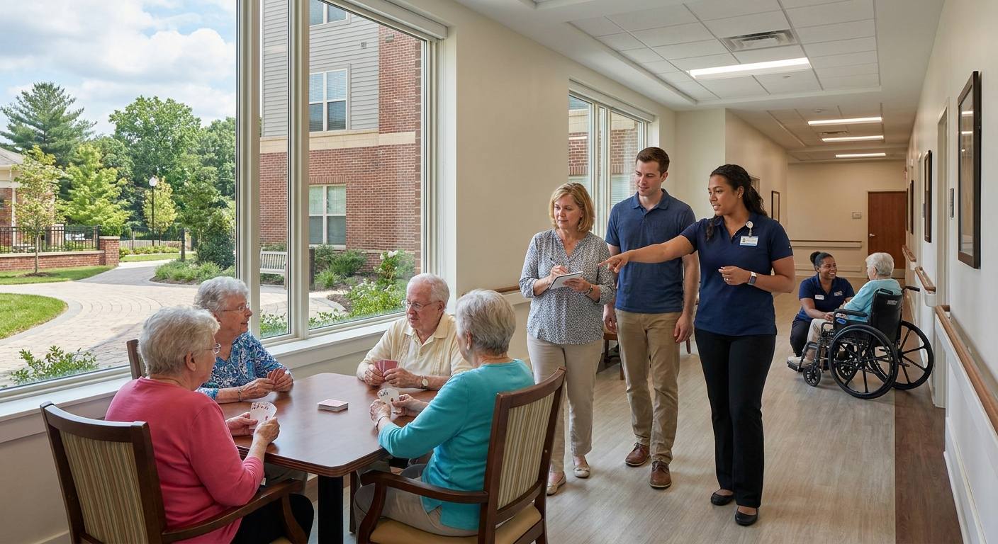 Assisted living tour in Montgomery County - what to look for, questions to ask, and key details to observe